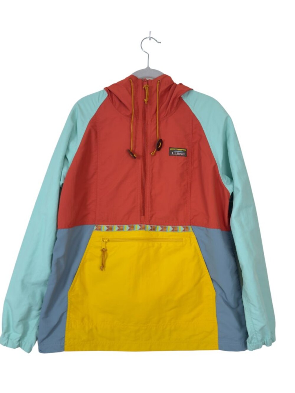 LL Bean Mountain Classic Women's Packable Water Resistant Half Zip Jacket - Picture 7 of 8